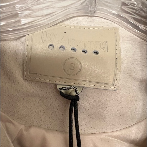 Blank NYC brand new with tags adorable leather jacket with cute buckle detail - Picture 13 of 13